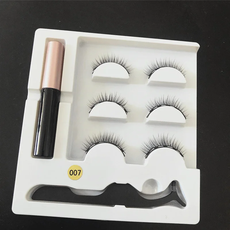 

Natural Volume Wholesale Custom Eyelash Packaging Box With Tray Magnetic Lash Case