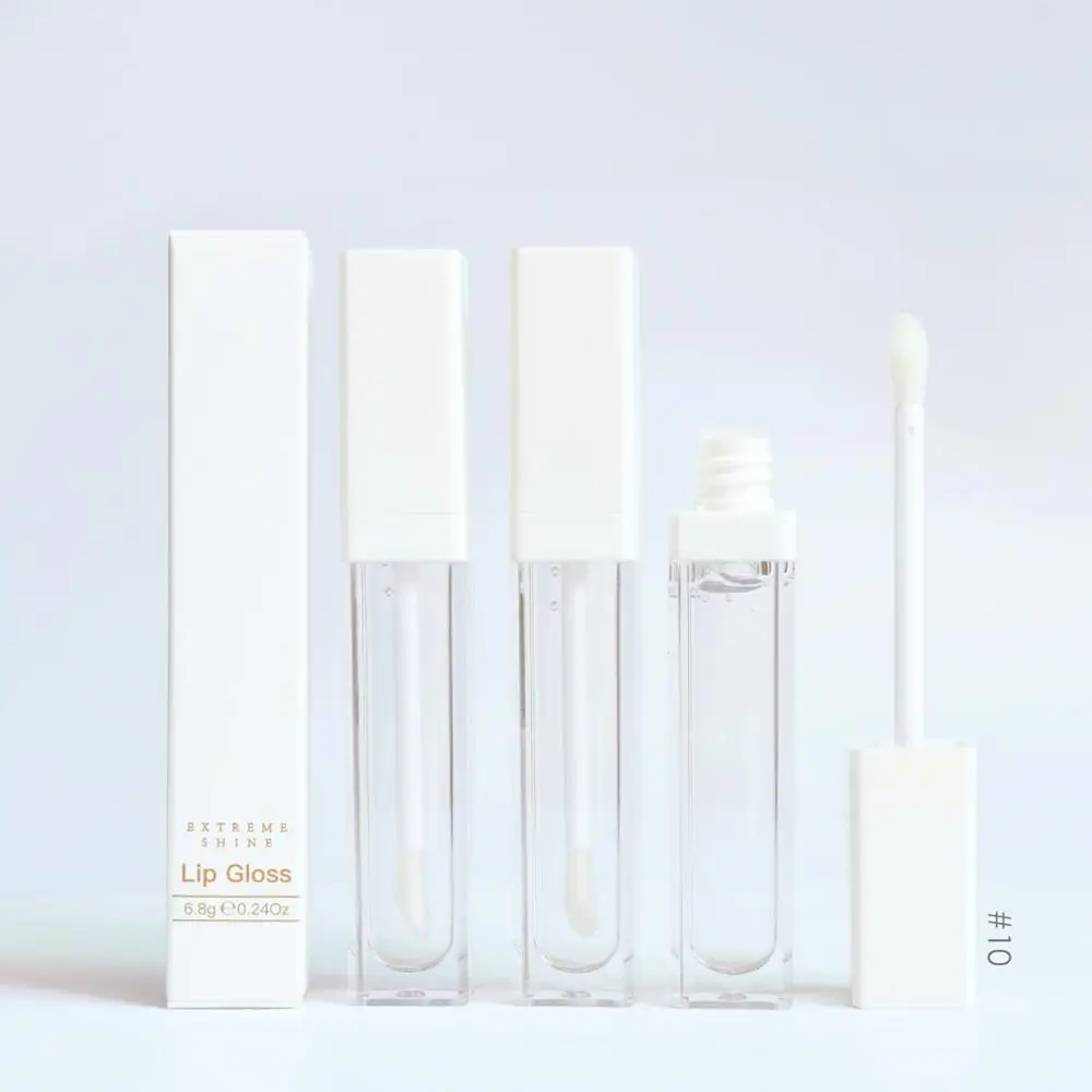 

Wholesale no logo 12 colors liquid lipgloss shimmer high quality vegan glossy lip gloss, 33 colors