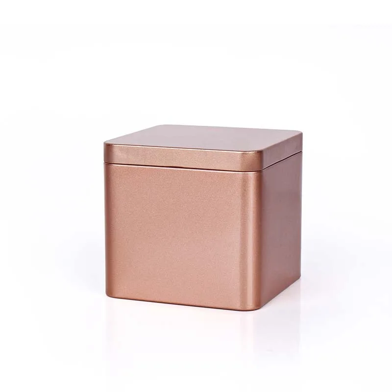Star Packaging Colorful Metallic Case Box Snap Empty Cosmetic Tinplate Candle Container Custom Daily Use Tin Tin Box