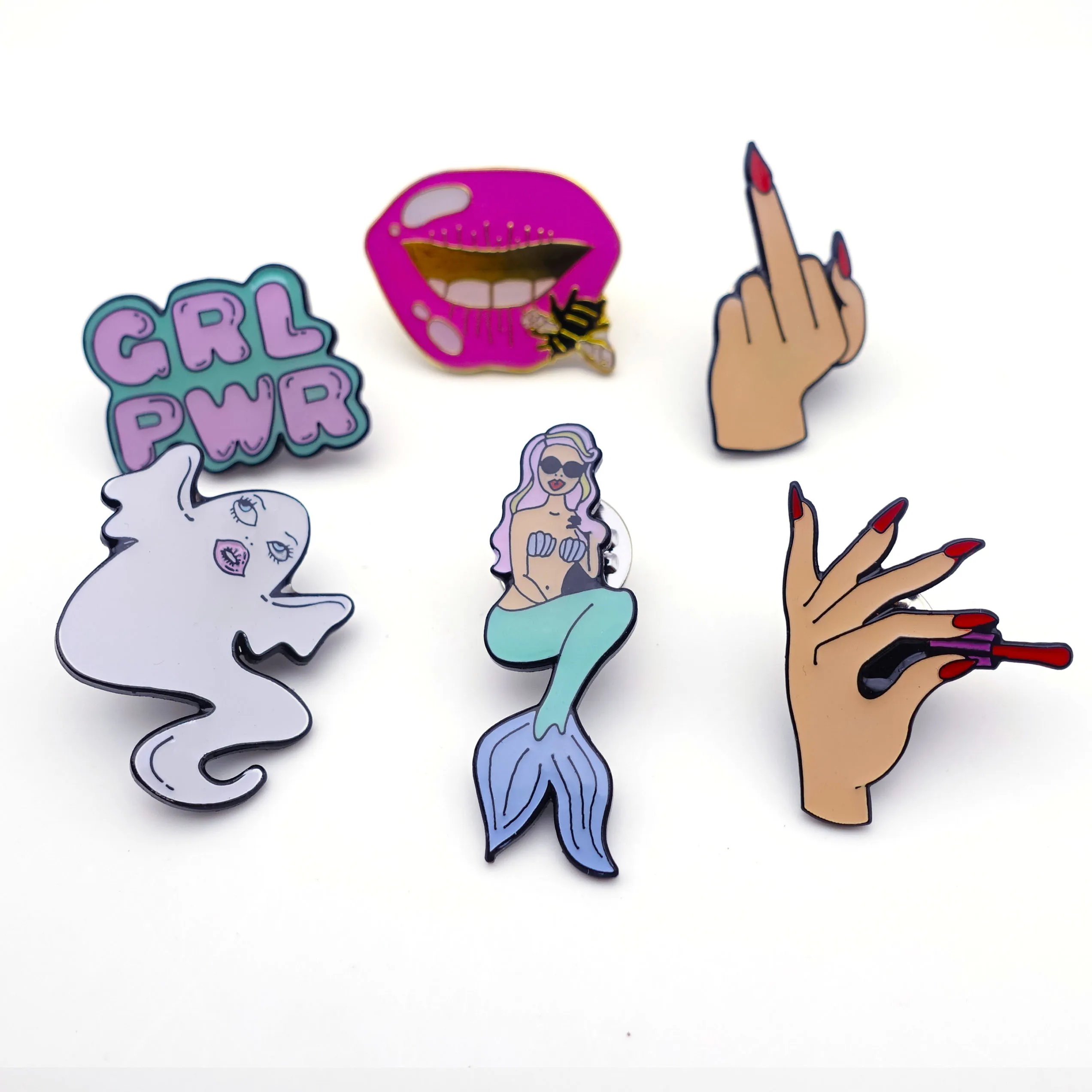 

Factory Making Custom Sexy Enamel Pin Giftsource Lapel Pin Metal Badge Brooch Hard Enamel Metal Funny Lapel Pin