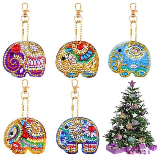 Diy Diamond Resin Keychain Cus