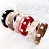 HB506 Wholesale new style Korea Ins Europe And America rhinestone Headband Sponge Headband Women Hair Accessories