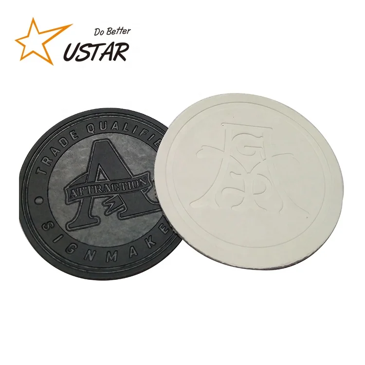 
Custom Personalized embossed Logo Jeans Genuine Leather Patch/Leather Label And Tags For Garment 