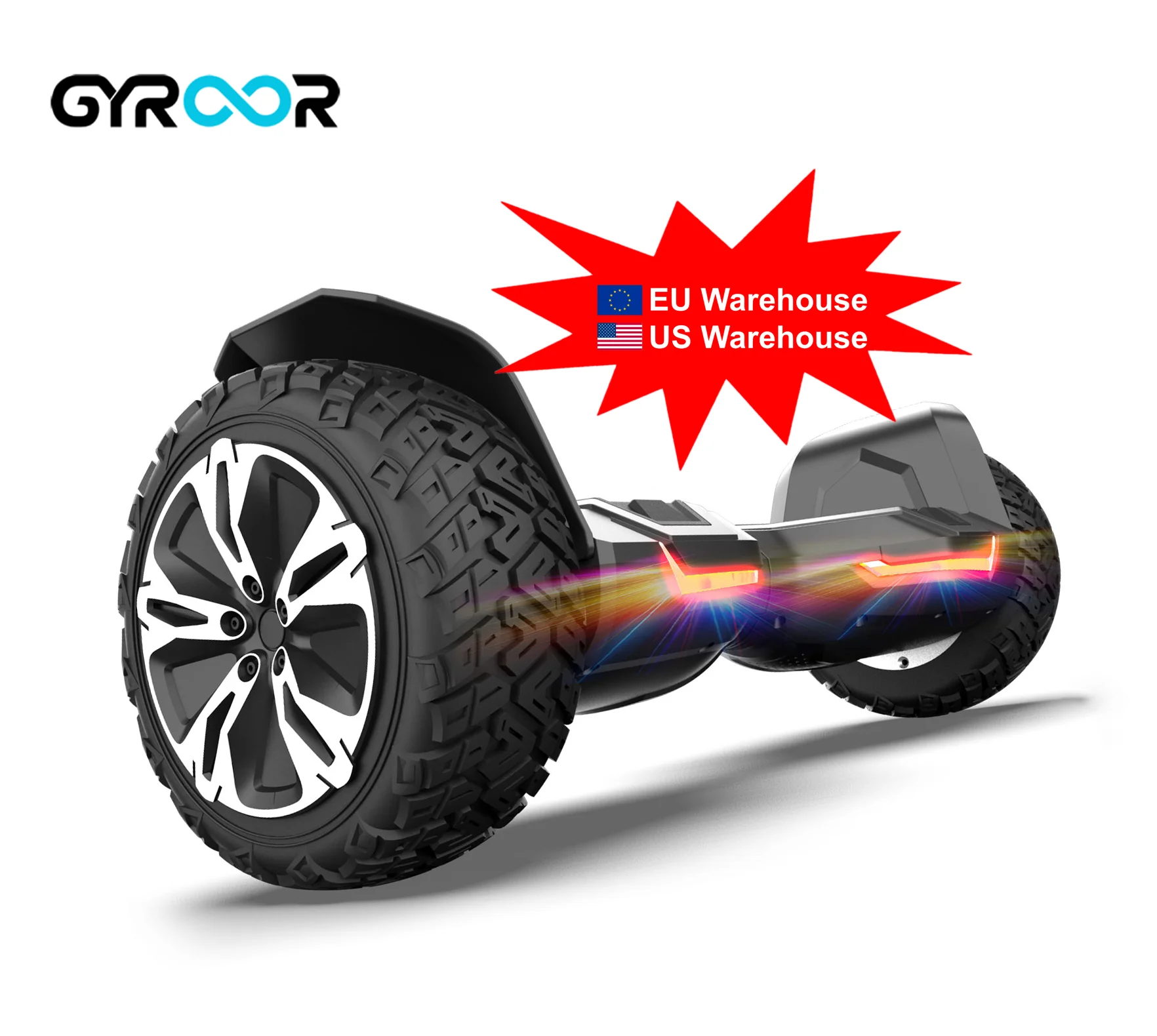 

Gyroor Hoverboard In Europe Warehouse Cheap 8.5 Inch hover hoverboard With CE Certificate, Black/red/blue
