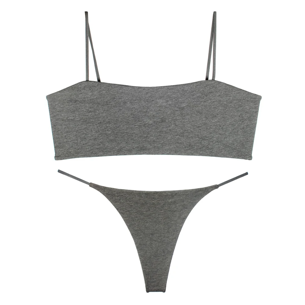 

Lodanve B010 Sports Plus Size Bra Panty Women, Black, white, red, gray, apricot