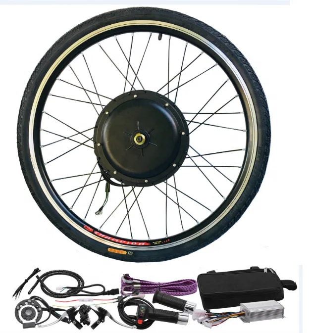 

26inch 48v 1000w CE electric bicycle conversion kit e-bike kit, Black with sliver