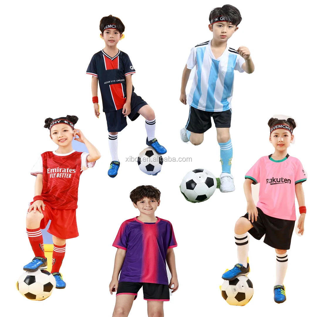 

Wholesale Custom Football Jerseys set for kids