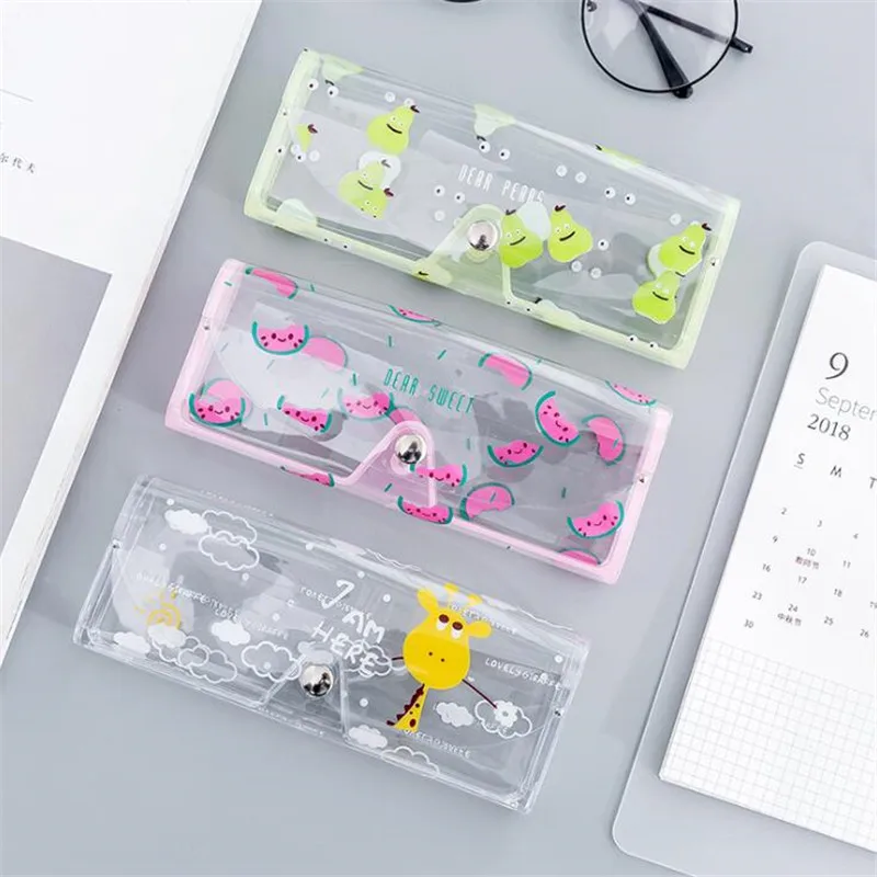 plastic cosmetic zipper bag