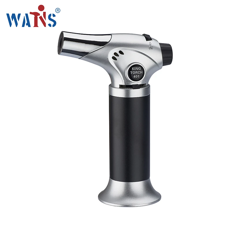 

Hot sale white black jet flame kitchen cooking torch lighter gas welding torch