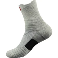 

Elite basketball men's long tube thick towel bottom cotton professional outdoor running badminton socks made in china