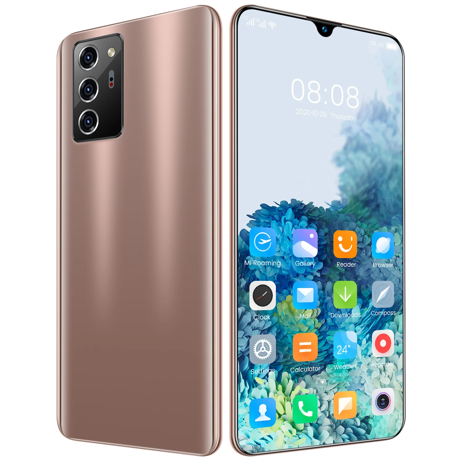 

Wholesale factory price 32MP+48MP Note 60 10 core 5G mobile phone