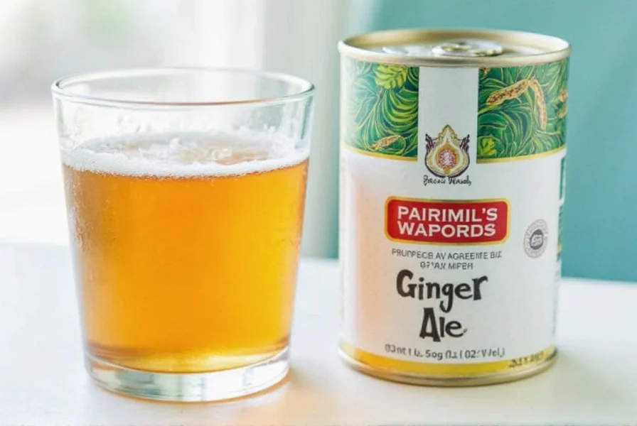 do ginger ale help with upset stomach