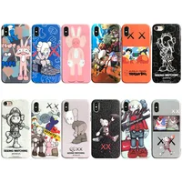 

High-quality feel good cheap protection mobile phone kaws same paragraph 13 printed pattern case for iphone case