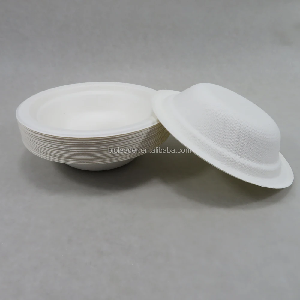 

Biodegradable Microwavable Sugarcane Bagasse Disposable Bowl