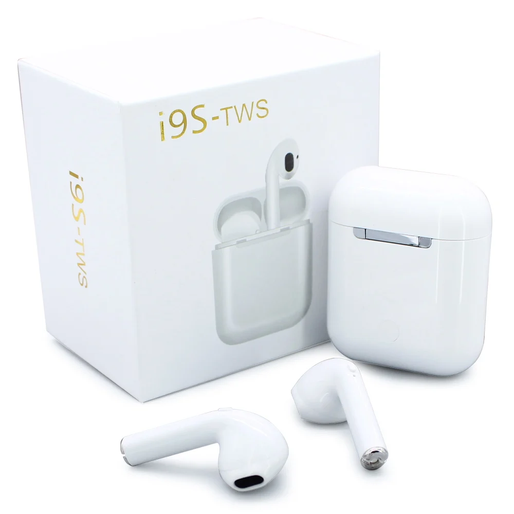 

i9s Tws Mini Wireless rgb Headphone sennheiser 5.0 Earphone Air Earbuds Handsfree Headset with Charging Box For iPhone Xiaomi