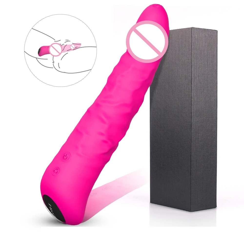 

S-HANDE g spot vibrator safety silicone simulation device rotating dildo vibrator for female masturbation and couples sex