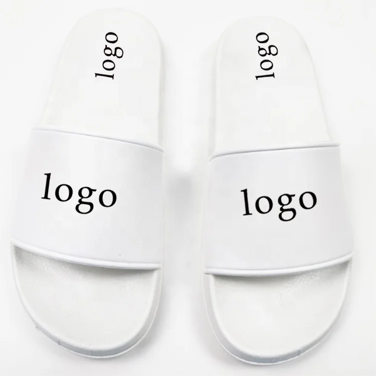 

Logo Slides real Fancy Accept Custom Logo Blank Slides Comfortable Multiple Colors Black Blank Slides Sandals For Men Women, Customized