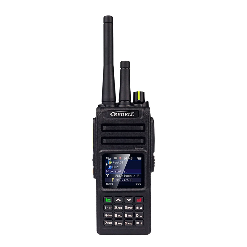 

network radio 4g+Analog dual mode poc radio R-1560 walkie talkie, Black