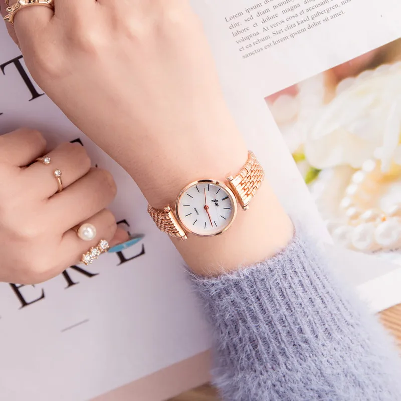 

Women Quartz Analog Wrist Small Dial Delicate Watch Luxury Business Watches