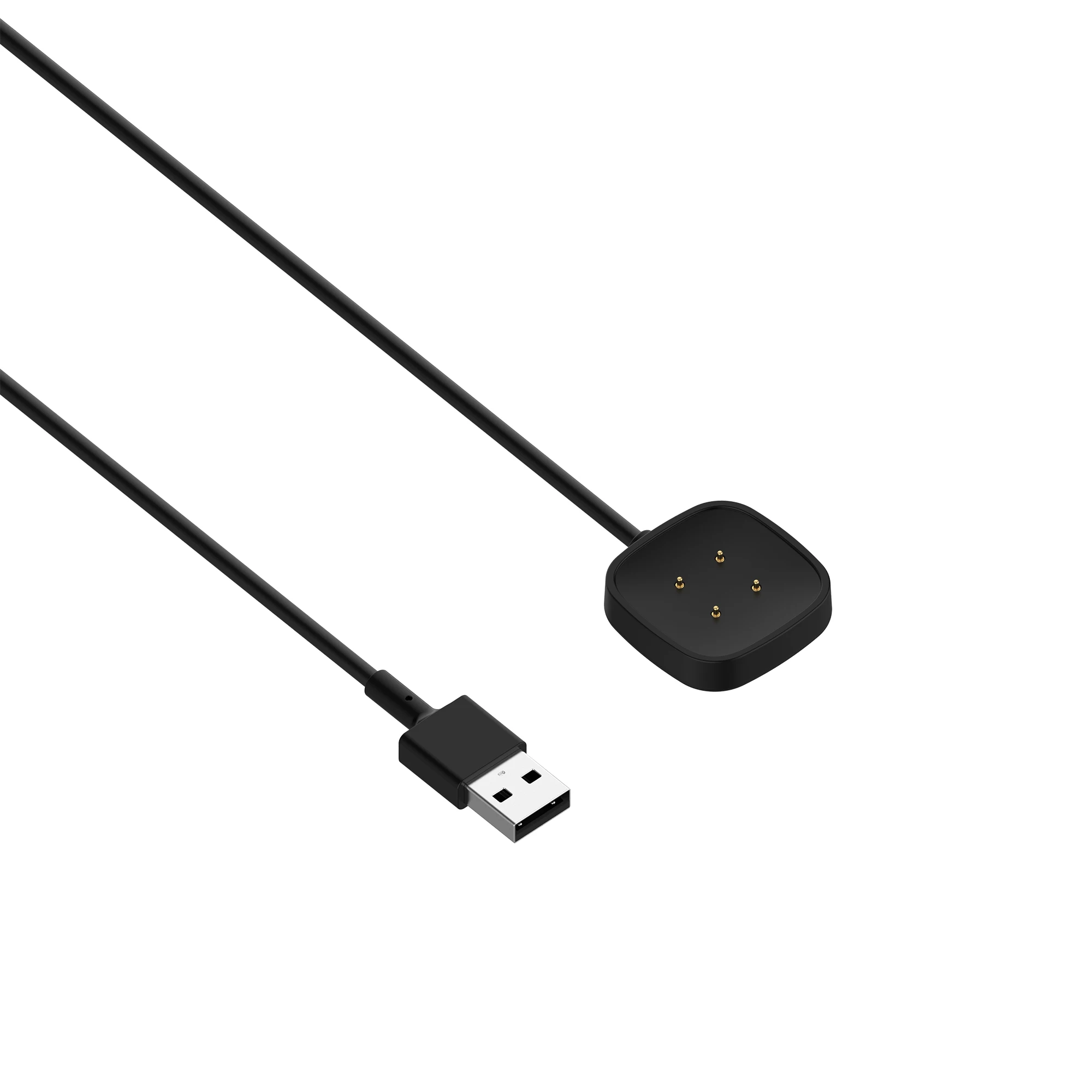 Fitbit Versa 3 & Sense Magnetic USB Charger Cable FB174RCC 1m Black Color 