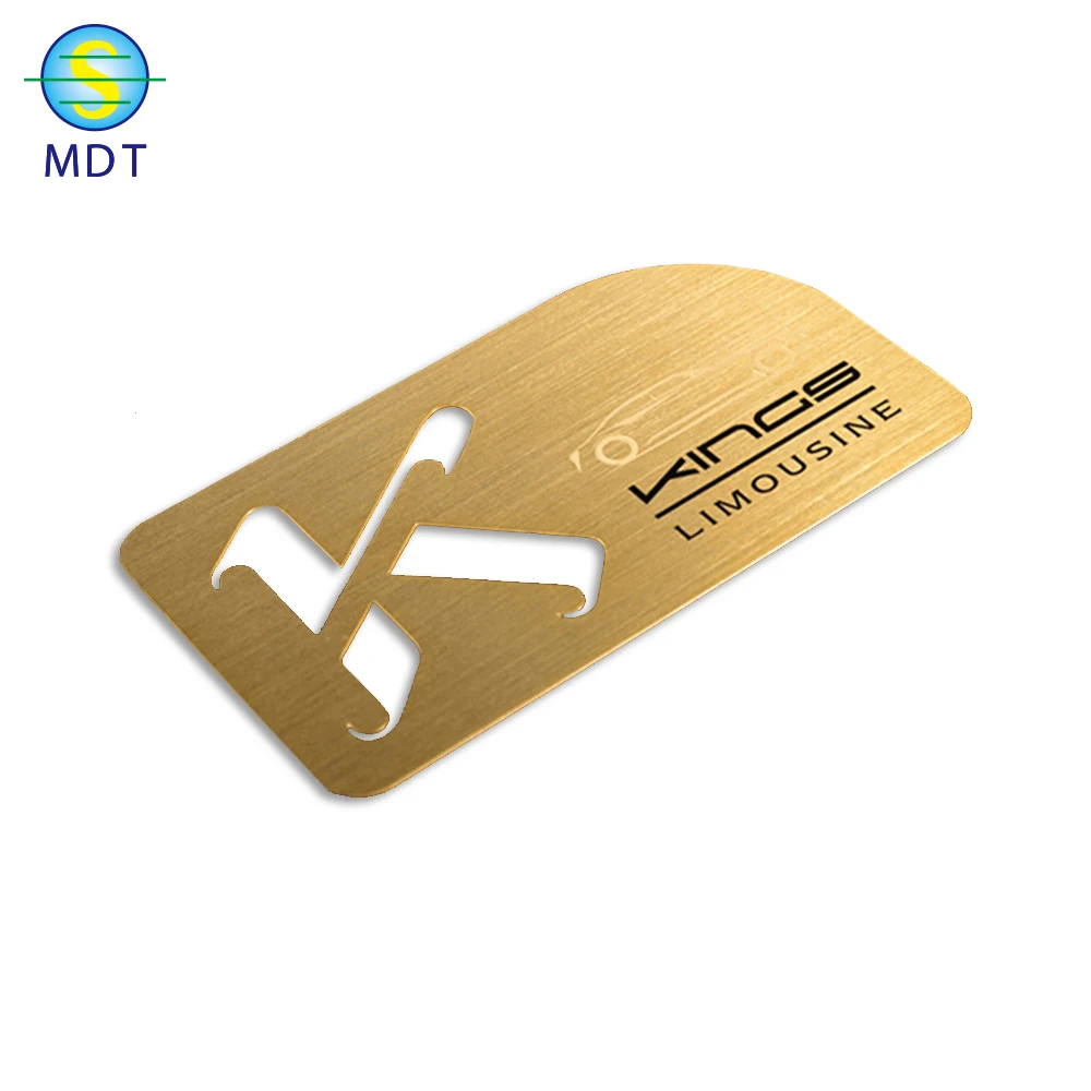 

MDT luxury stainless steel metal business card printing free design, Rose gold,gold,silver,black,bronze or customized