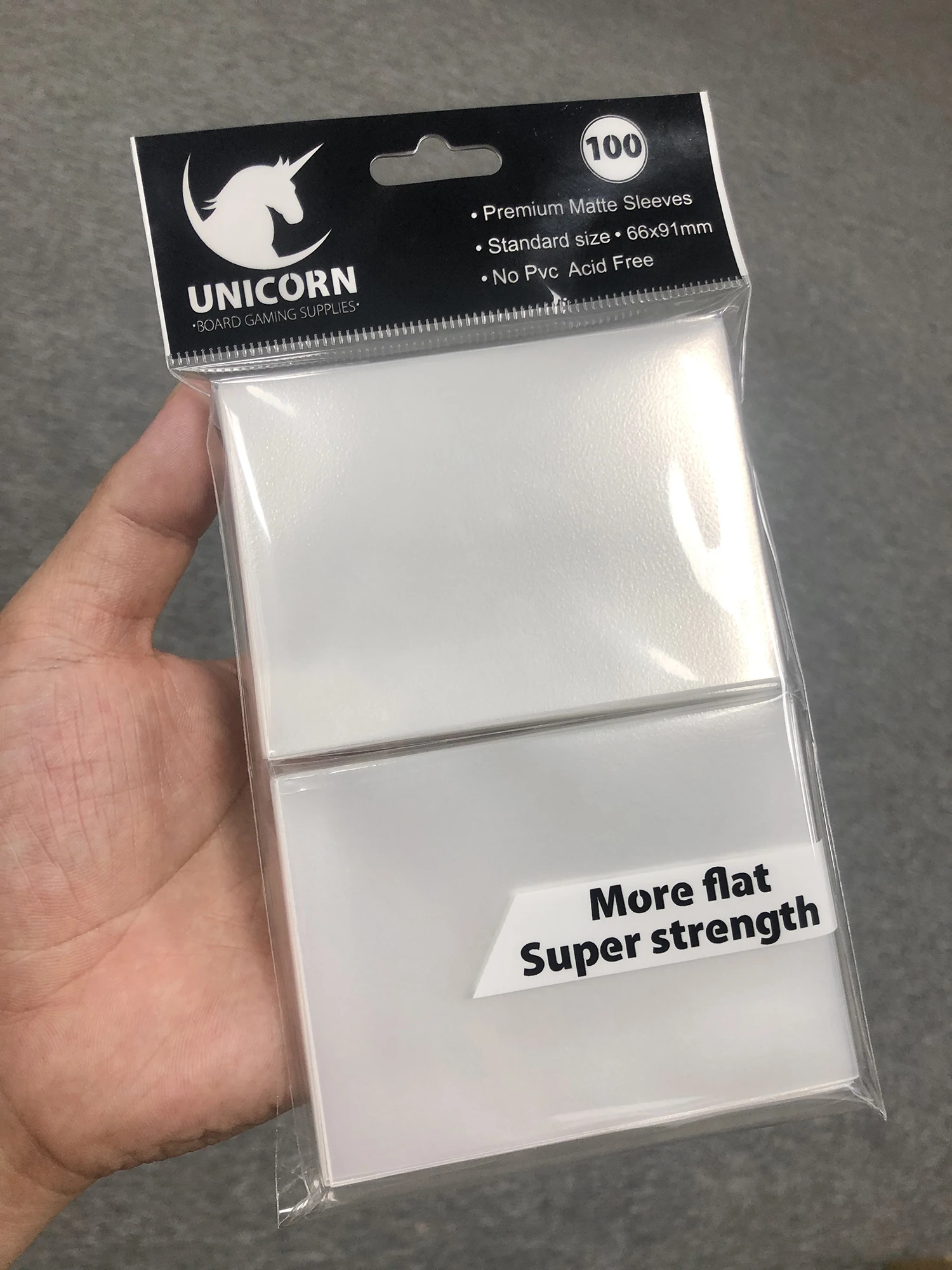 Premium 140micro Tournament Grade Double Matte Clear Card Sleeves