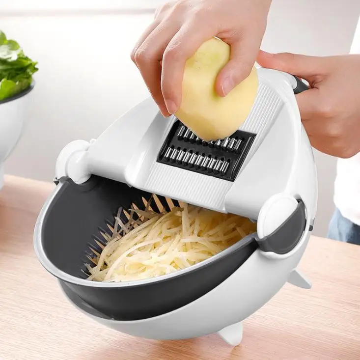 

Kitchen Drain Multi-function Vegetable Cutter Radish Shredder Potato Slicer Grater Shredder Cucumber Slicer