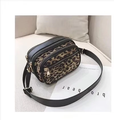 

2020 special Leopard print young ladies rectangle shape Fanny Pack belts bag Waist Bag, More colors are available