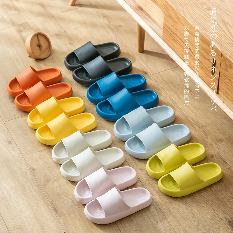 

women's Men's Sandals High thick sole Ladies Slippers Summer Beach indoor eva Slide Sandals For women and man, 8 colors /custom