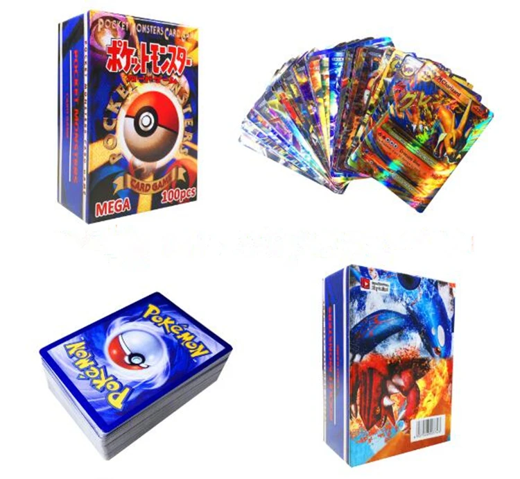 

For ENERGY Card Game Pokemon Cards paper card playing card for Pokemon 100pcs/set