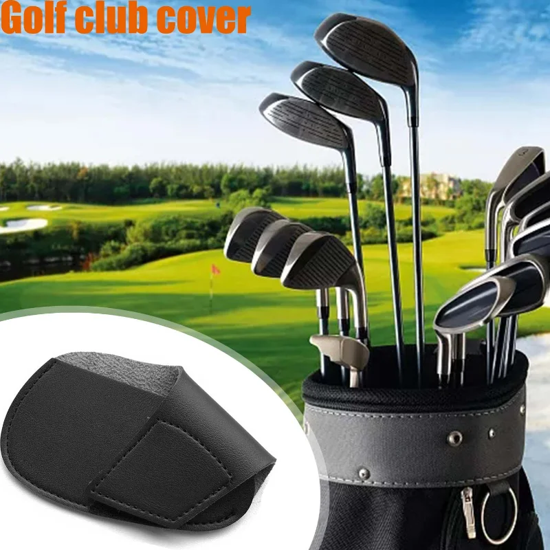 

Golf lron Head Cover Leather Golf Club Cover lron Protective Headcover With lron Covers For Golf Accessories