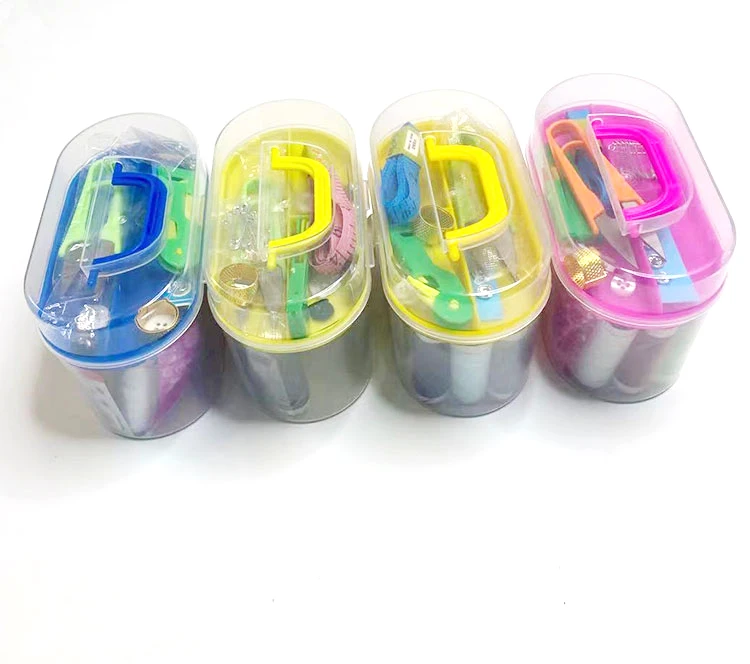

Superior plastic sewing box with needle and thread for Adult sewing tools kit