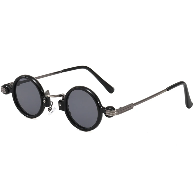 

Superhot Eyewear 12861 Wholesale Retro Vintage Steampunk Style Men Women Small Round Sunglasses