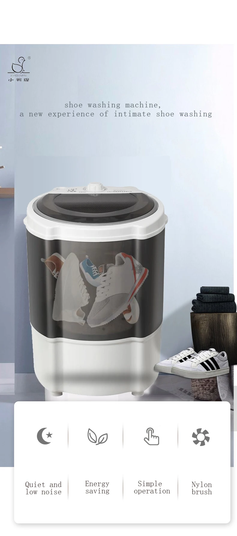Portable Smart Mini Washing Shoe Machines Buy Wholesale Mini Washing