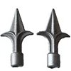 Exported good quality Australian press fit fence post spearhead decorative fence spears and finials
