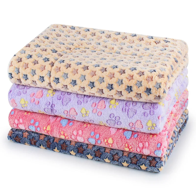 

OEM Cat Warm Indoor Bed Pad Pet Washable Flannel Surface Blanket for Dogs