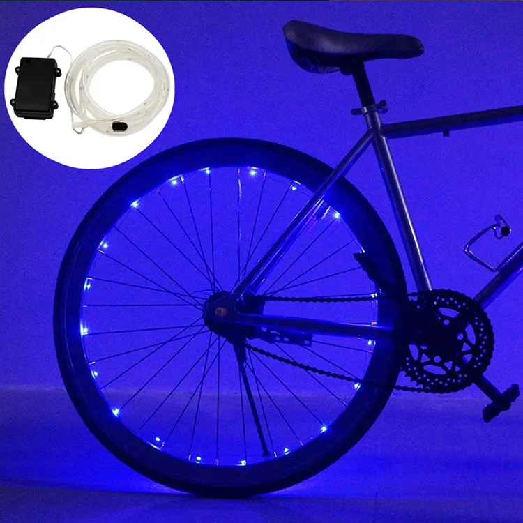 
Waterproof Colorful Cycle LED Bicycle Car Spoke Light Bike Tire Accessories LED Bicycle Wheel Light 
