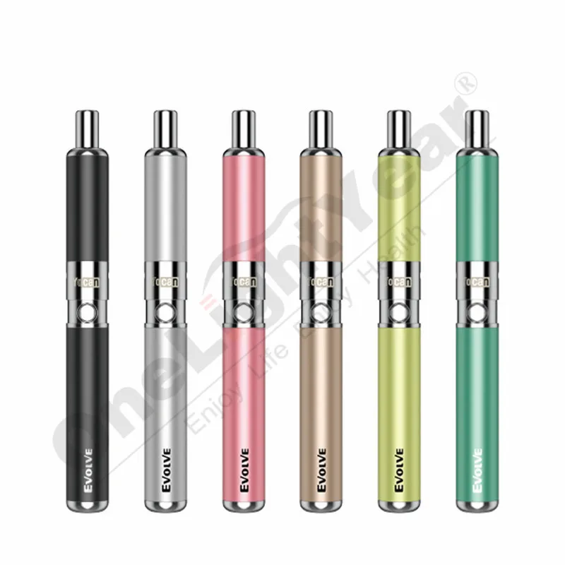 

Factory price 650mah dry herb pen yocan evolve/ armor plus/Evolve-D, Black, silver, champagne gold, sakura pink, apple green, azure