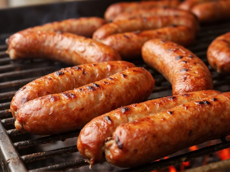Safe Sausage Cooking Temperatures: Complete Guide