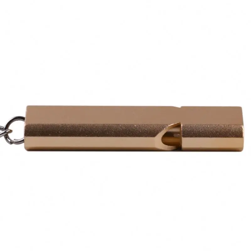 

safety whistle yo2,eu high quality survival whistle, Silver gold