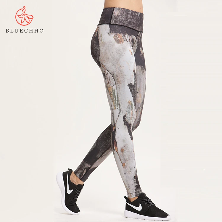 

Women High Waist Leggings Fitness & Yoga Wear 3D Print Sportswear Yoga Pants Fashion Sports Leggings, Customized colors