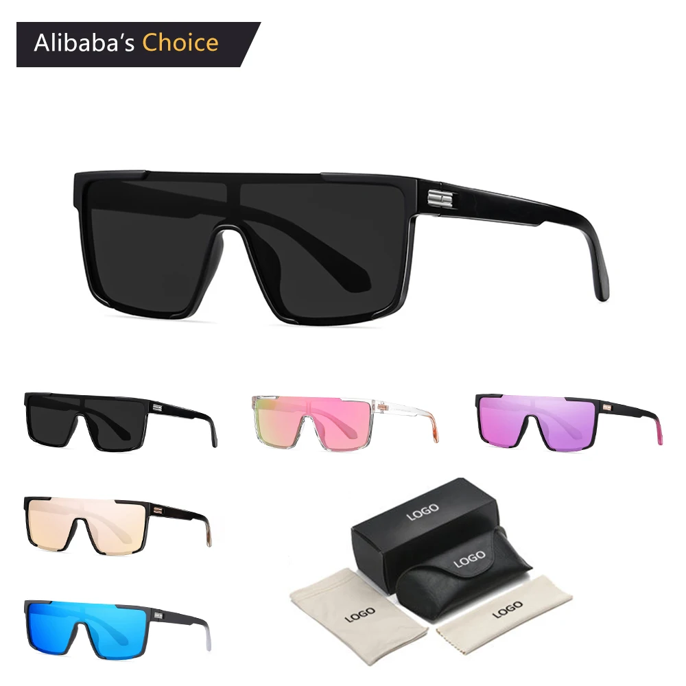 

Hot Sell New Style Outdoor Sports Sunglasses Oversized TR90 Polarized OEM Custom Logo Cycling Sunglasses for Men and Women