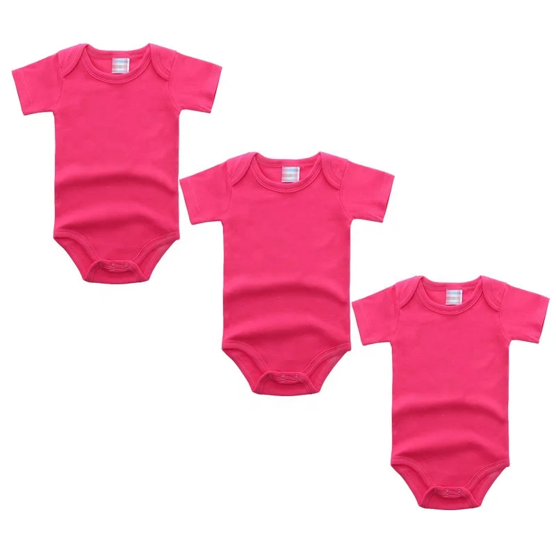 

Factory Price Infant Solid Blank Body Suit Bodysuit Set Baby Romper