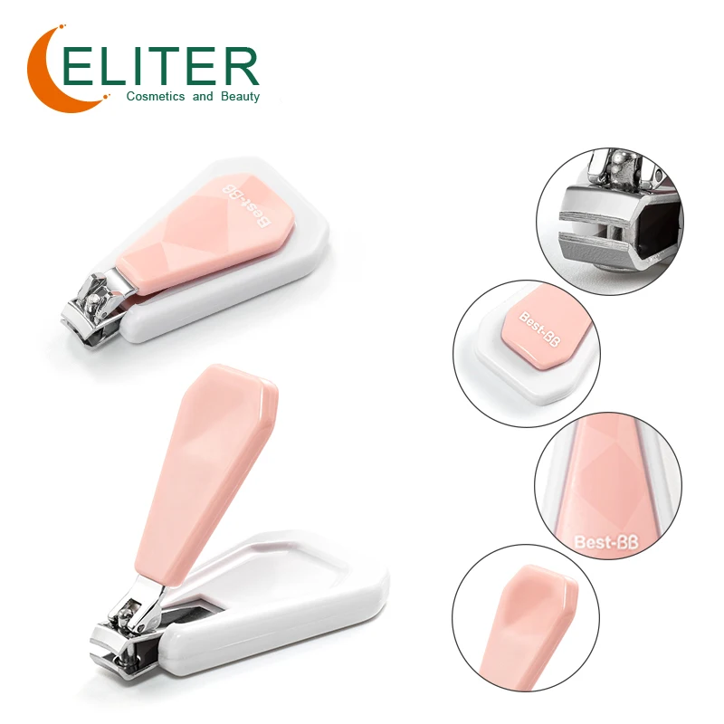 

Eliter Amazon Hot Sell In Stock New Shape Safe Eco-friendly Nail Clippers For Babies Newborn Baby Nail Cutter Baby Nail Grinder