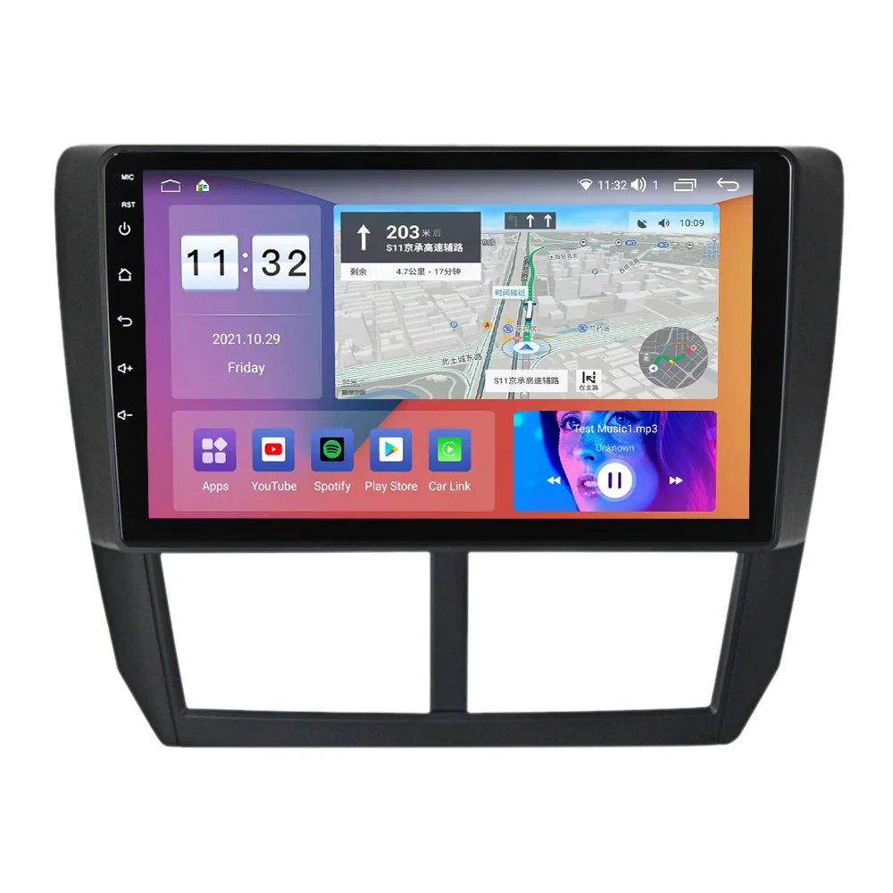 

Mekede car dvd player android auto DSP 4G radio for Subaru Forester 3 2007-2013 car multimedia system AM FM RDS Car video