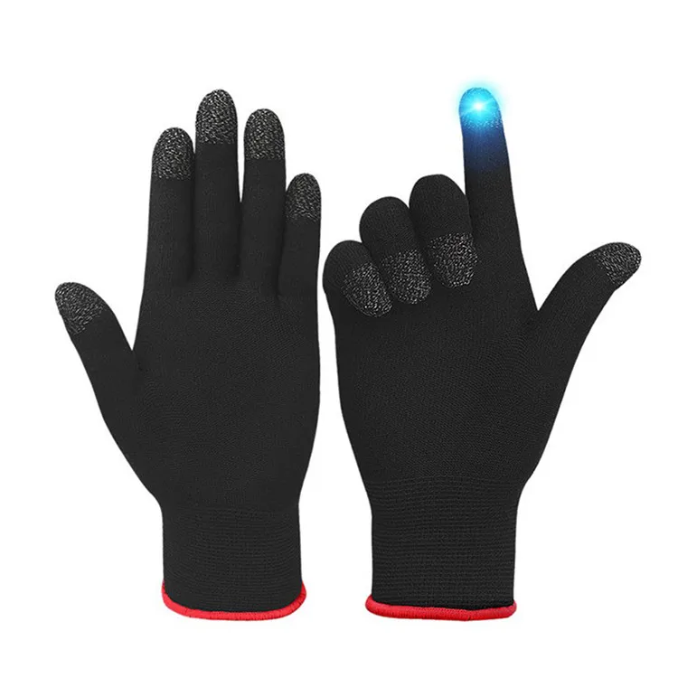 

Hand Cover Game Controller for PUBG Sweat Proof Non-Scratch Sensitive Touch Screen Gaming Finger Thumb Sleeve Gloves