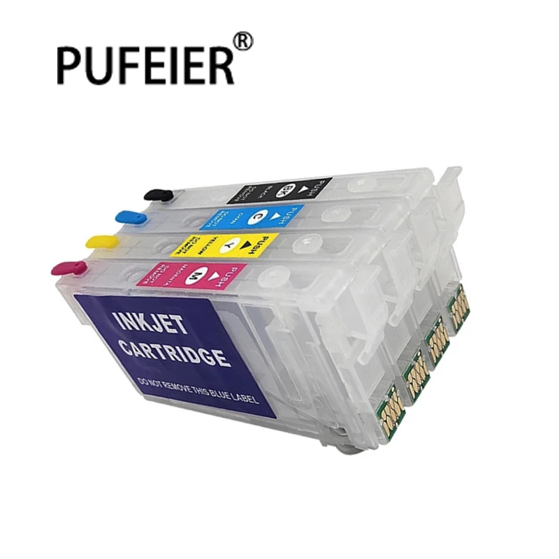 

802XL Refillable Ink Cartridge Without Chip For Epson WF-4720 WF-4730 WF-4740 WF-4734 EC-4020 EC-4030 EC-4040 Ink Cartridge
