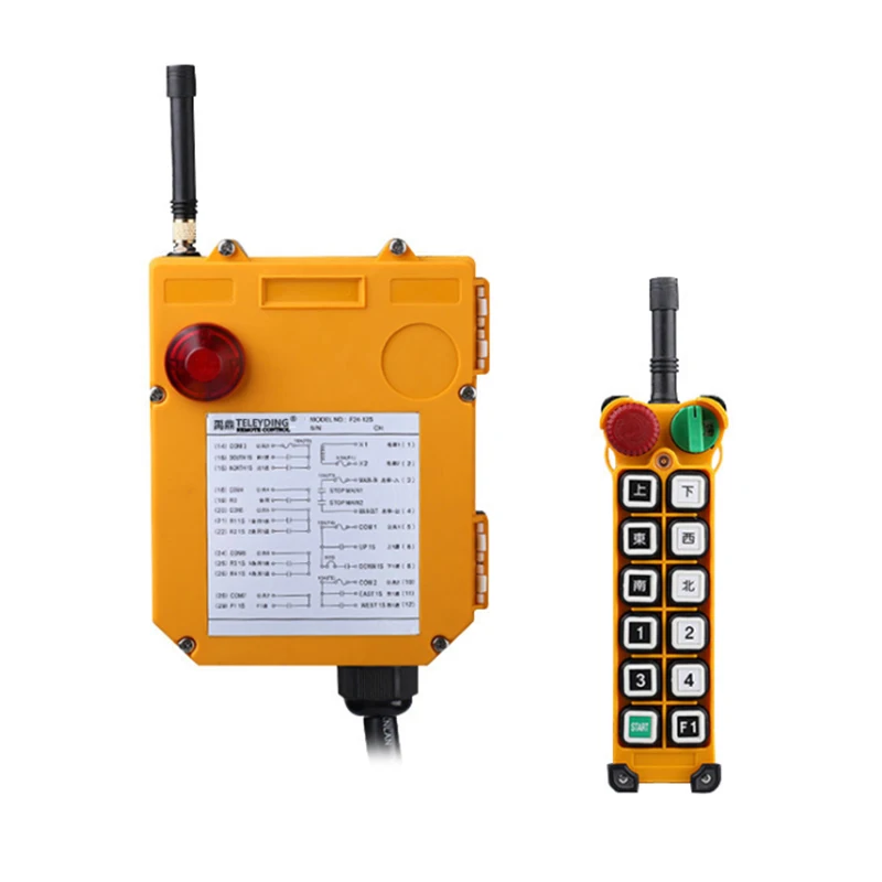 

Factory direct supply F24-12DS DC AC 24V 110V wireless industrial remote control crane remote control