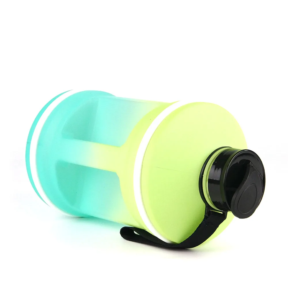 

Popular Colorful 2.2L Plastic Water Bottles for Outdoor Sports, Customized color