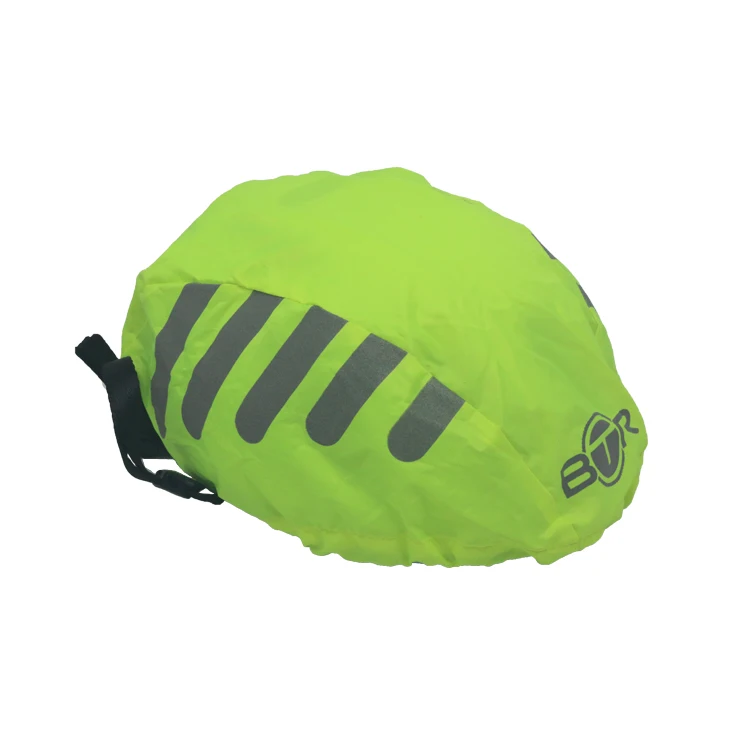 
High quality Polyester Reflective Waterproof Bike Accessories Bicycle Helmet Rain Cover 